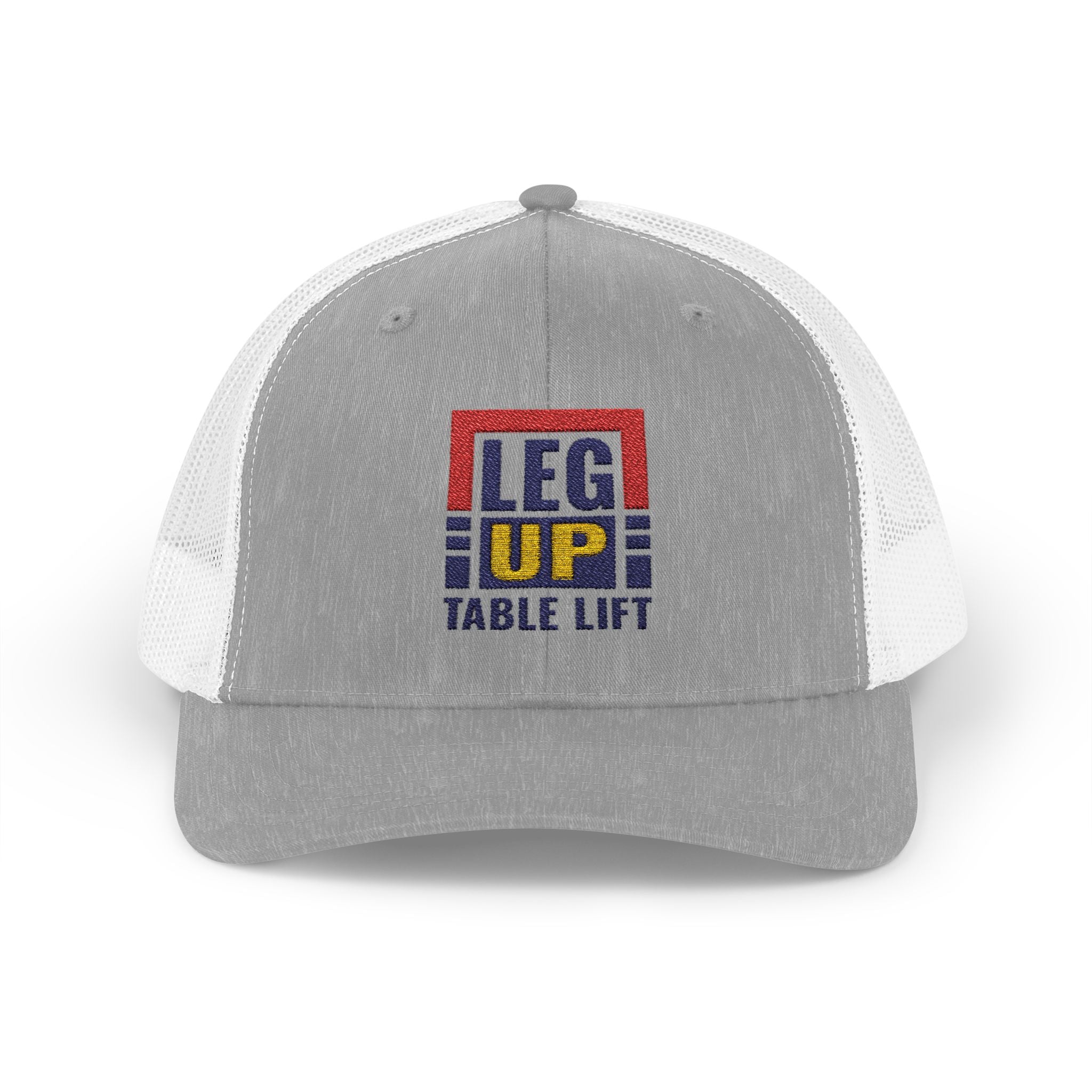 Leg Up Family First Embroidered Trucker Cap