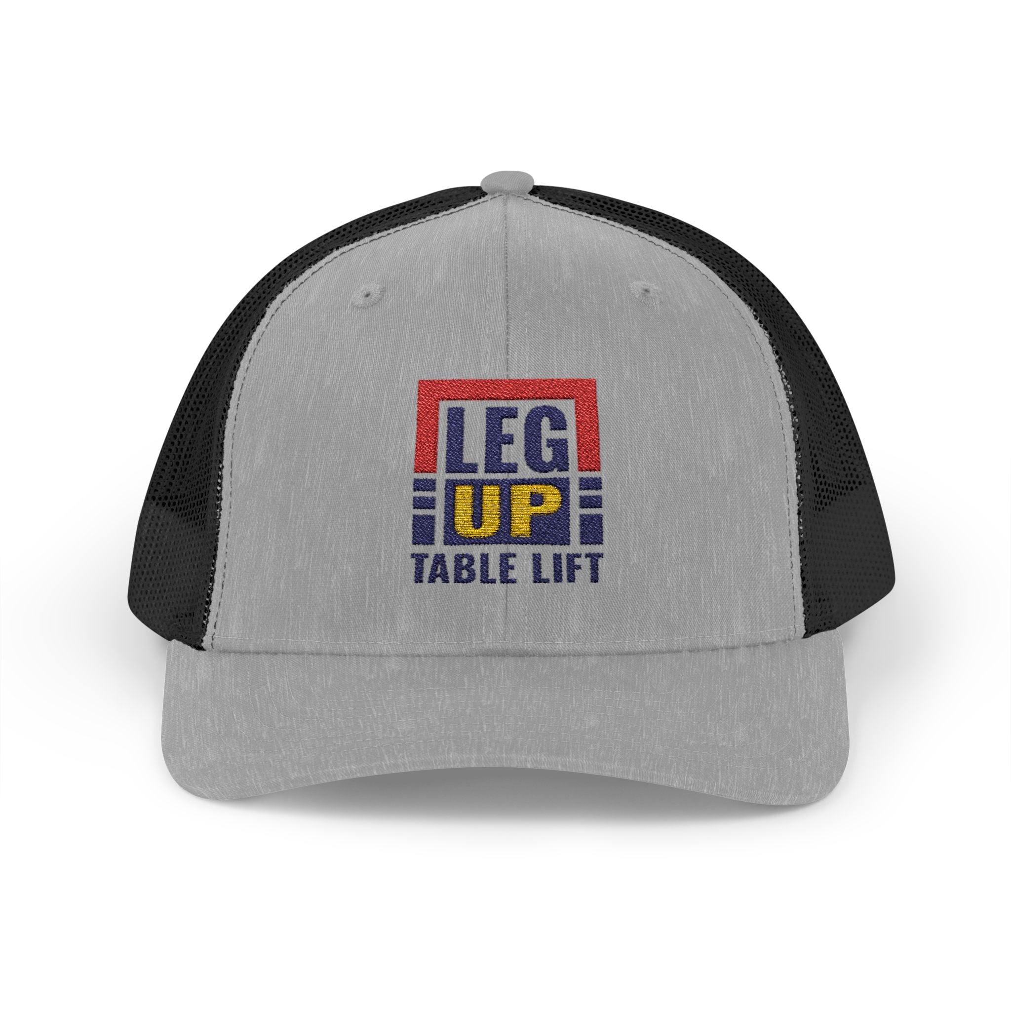 Leg Up Family First Embroidered Trucker Cap