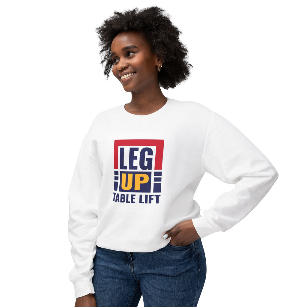 Leg Up Table Lift Crewneck Sweatshirt